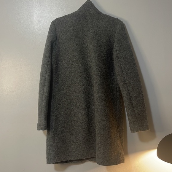Maison Scotch Wool Blend Coat Grey size 2 - Picture 7 of 7